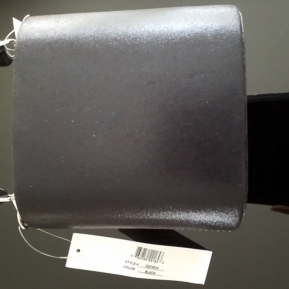 Alessia Rhinestone Bucket Bag Purse. NEW. Black w/ rhinestones, silver hardware. - Picture 10 of 16